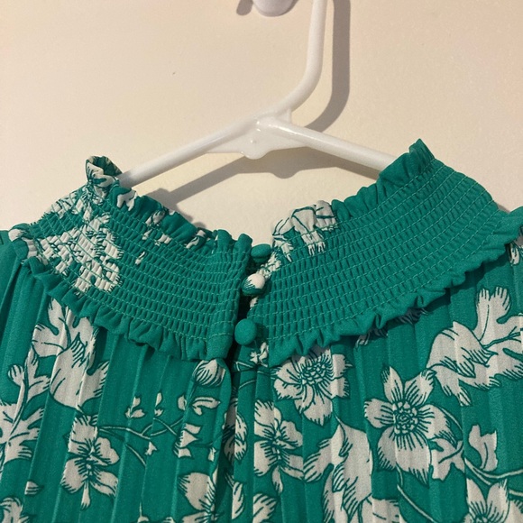 Nanette High Neck Knee Length Dress. - Picture 6 of 7